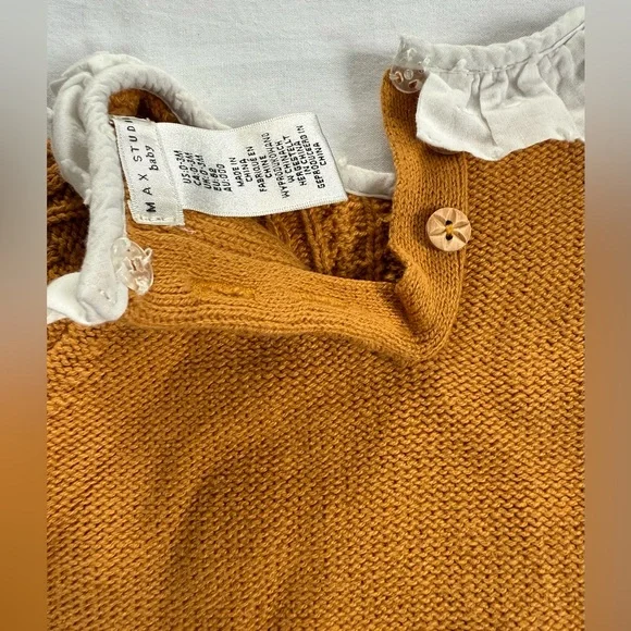 Max Studio Baby Girl Sweater Dress - Picture 3 of 5